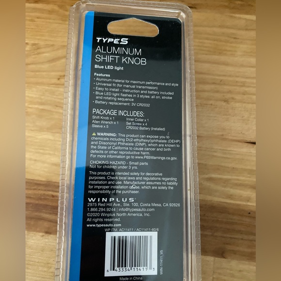 Universal Aluminum Shift Knob for Manual-(Stick Shift) Vehicle - New/Sealed - Picture 2 of 2